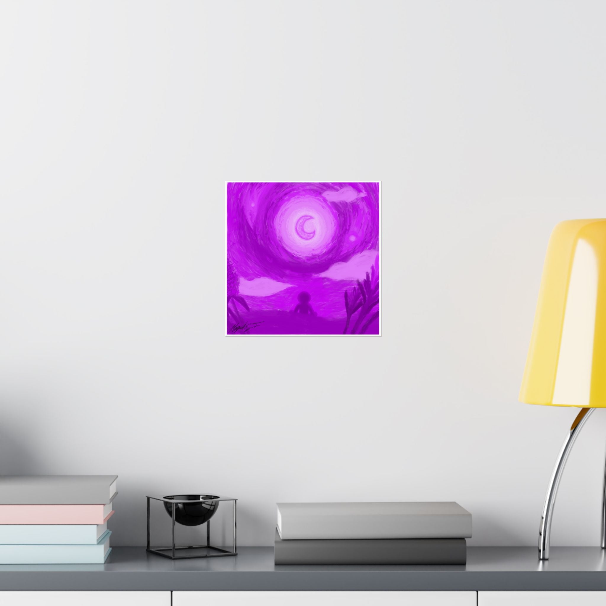Purple Print