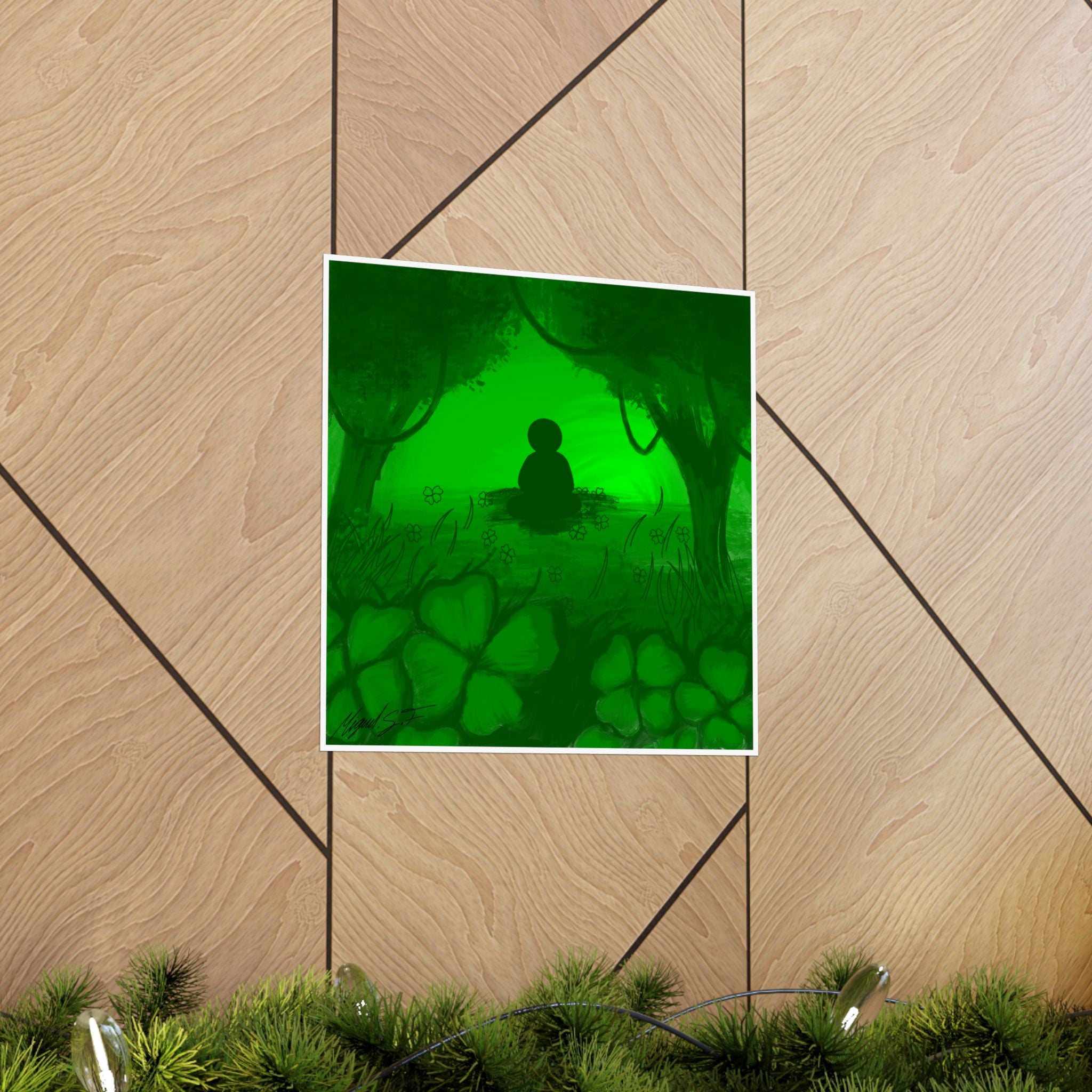 Green Print