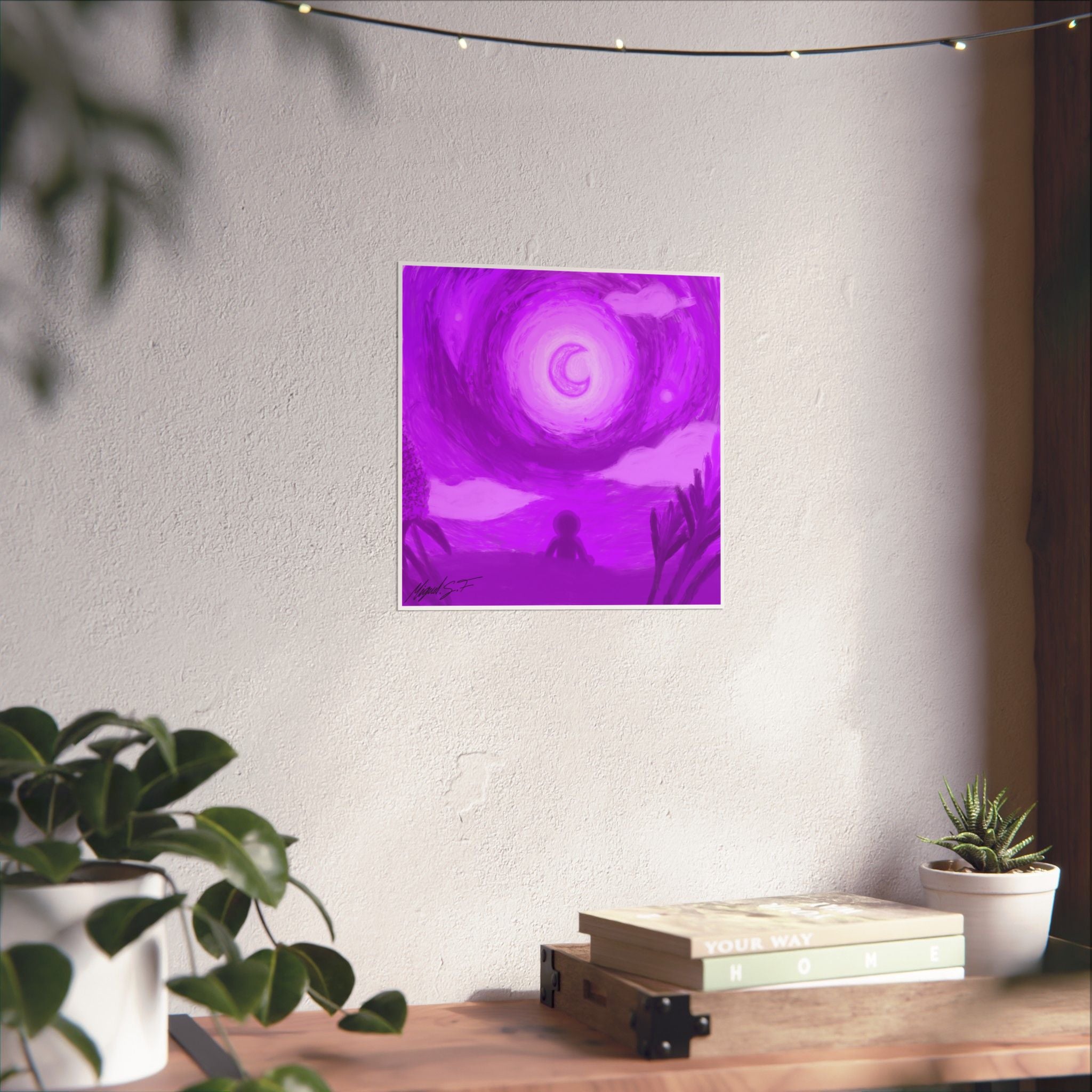 Purple Print